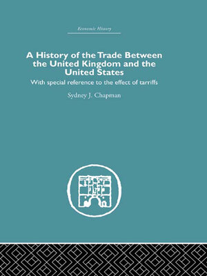 cover image of History of the Trade Between the United Kingdom and the United States